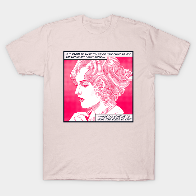 CANDY DARLING TAKE A BOW SMITHS MORRISSEY COMICS STYLE TSHIRT ART
